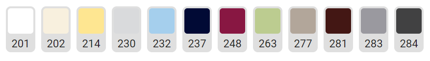 Farbpalette für Bio Bamboo Premium Spannbetttücher Mr. Sandman