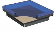 Sicherheitswanne für Softside Wasserbetten