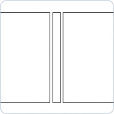 Textiltrennelement 220cm