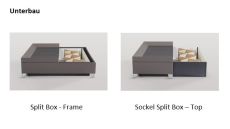 Wasserbett Cityline Split Box Dual