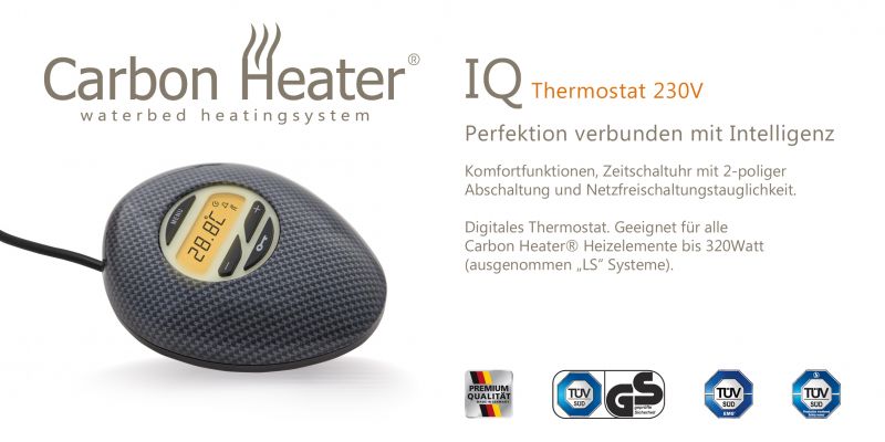 Ersatz Regler, Thermostat TBD Carbon Heater IQ Digital
