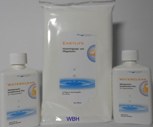 Wasserbett Reinigungs und Pflegeset 1