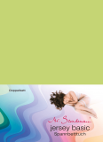 Jersey Basic Spannbetttuch Mr. Sandman 100% Baumwolle für Matratzenhöhen von 20-25 cm