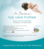 Top Care Frottee Matratzen-Vollschutzbezug mit Zipp 100% Baumwolle Mr. Sandman
