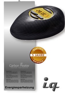 Carbon Wasserbett Heizung Digital